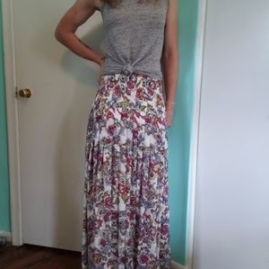 Banana Republic Paisley Maxi Skirt